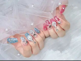 ネイル ETERNA Nail 銀座店【パラジェル/フィルイン/チップ長さだし/マグネット/ニュアンス】所属・ア カリのネイルデザイン