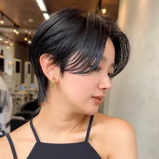 ショート calna by  elmo所属・ショート特化美容師 大阪京橋　大本　渉のヘアスタイル
