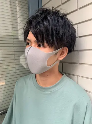 メンズ 水島 悠香子のヘアスタイル