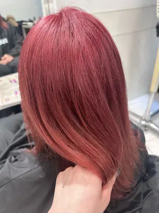 セミロング カラー shizuna/平尾 /カラー/髪質改善のヘアスタイル