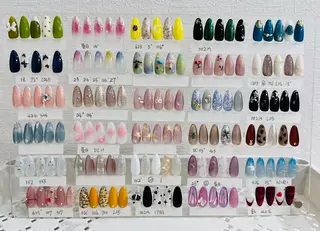 カラー Unicorn Nail原宿表参道のネイルデザイン