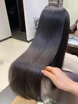 ロング hina☺︎ 髪質改善/ストレートのヘアスタイル