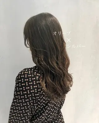 ロング カラー レイヤー/髪質改善/ 美髪矯正/手塚凌のヘアスタイル