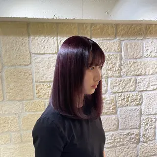 ミディアム luce所属・千代 夏輝のヘアスタイル