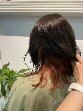 ミディアム カラー 💐パーソナルカラー /市橋加菜💐のヘアスタイル