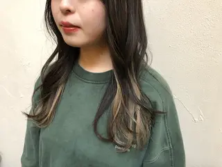 セミロング カラー luve heart's And Be  minamisemba所属・脇坂 佳世の眉毛・アイブロウイメージ