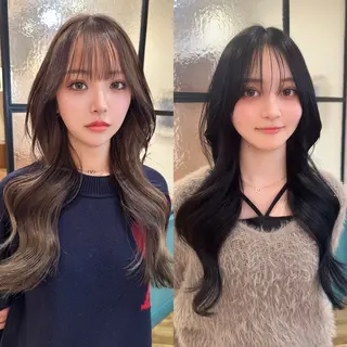 ロング カラー 🇰🇷韓国ヘア/ レイヤー/まさ❣️のヘアスタイル