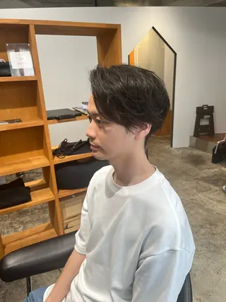 ショート Cuon所属・トクガミ マサのヘアスタイル