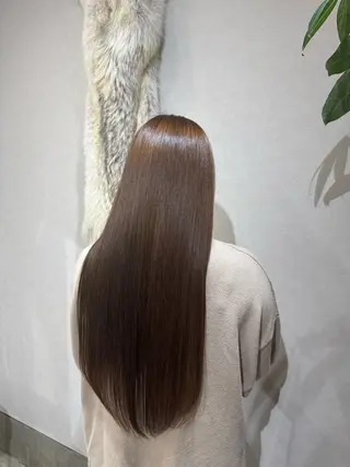 ロング カラー 永野 いずみのヘアスタイル