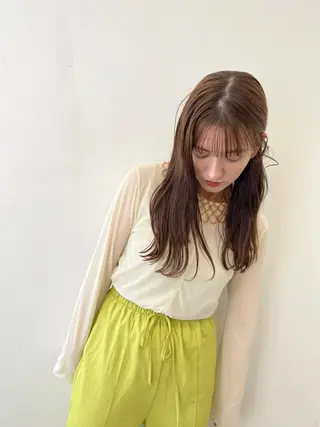 ロング カラー sakura🌸 レイヤー/韓国ヘアのヘアスタイル