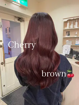 ロング 【艶ヘア】 どうまえのヘアスタイル