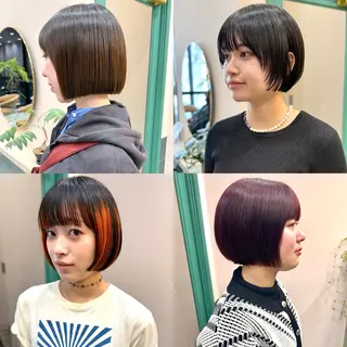 ショート Saki 🍋透明感 カラー/レイヤーのヘアスタイル