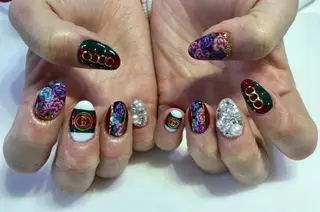 ネイル 💎🐰 saki. m 🐰💎のネイルデザイン