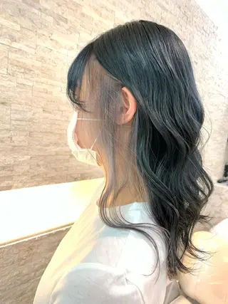 ロング カラー ヘアアレンジ 🔶似合わせセンター パート/ヤス🔶のヘアスタイル