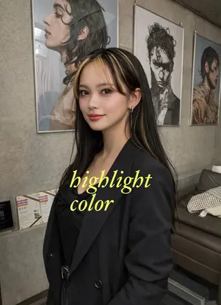 ロング カラー M.SLASH 辻 孝志のヘアスタイル