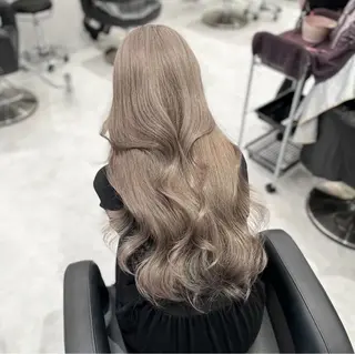 セミロング カラー パーマ ヘアアレンジ メンズ ♡ 𝐑𝐈𝐎♡のヘアスタイル