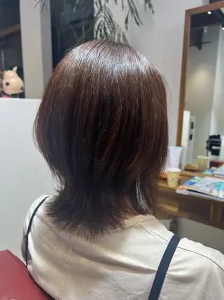 ミディアム SRED所属・福島 滉希のヘアスタイル