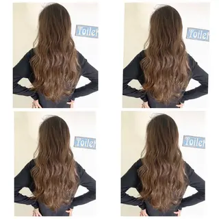 ロング カラー 京都大人女性ショート 徒歩1分/秋山のヘアスタイル