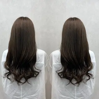 ロング カラー tocca 💜石田愛結💜のヘアスタイル