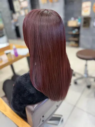 ロング カラー SHUN/ブリーチ/ カラー/臼井/佐倉のヘアスタイル