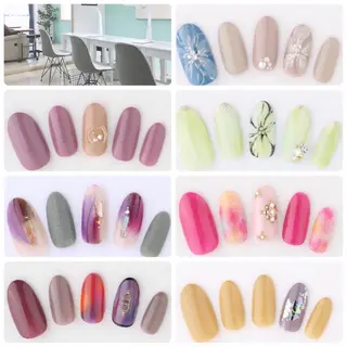 ネイル サロンR所属・岡田 美保のネイルデザイン