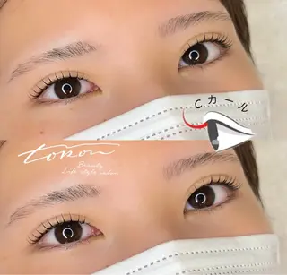 マツエク・マツパ eyelash&nail　TORON所属・浜北/浜松 TORONのマツエク・マツパデザイン