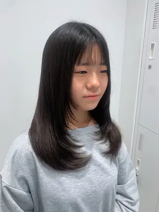 ミディアム 暖色カラー🌼 rinka🌼のヘアスタイル