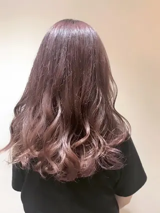ロング 中山 凪沙のヘアスタイル