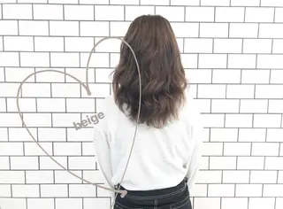 ミディアム カラー お洒落パーマ/ 艶カラー/michiのヘアスタイル