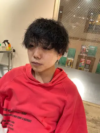 メンズ WELLY TO KYOメンズカットのヘアスタイル