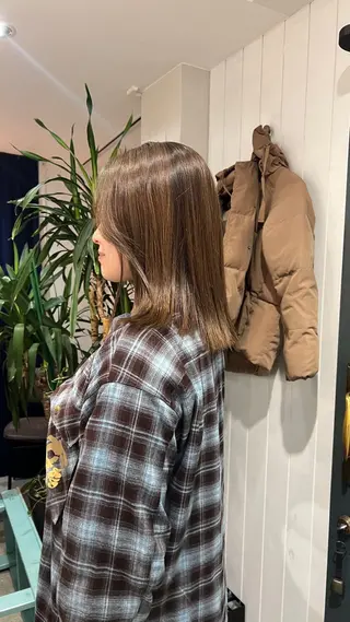 ミディアム カラー ☆ HARUKA ☆のヘアスタイル