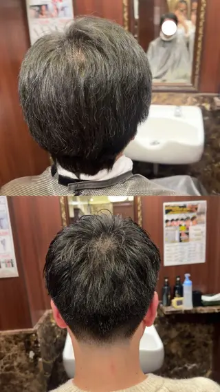 メンズ 濵田 幸実のヘアスタイル