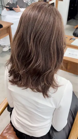 ミディアム Nicoru*所属・SONO 【一宮】のヘアスタイル