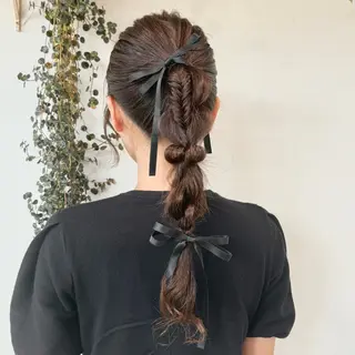 ヘアアレンジ モテhair♡.* ﾏﾂｴｸ/さくら🍨のマツエク・マツパデザイン