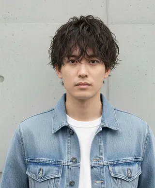 メンズ 【メンズパーマ】 SiLO  三宅のヘアスタイル