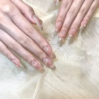 ネイル RAFFINE haru🦋🩵のネイルデザイン