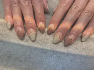 カラー パーマ ヘアアレンジ キッズ ネイル マツエク・マツパ feey ⁑erinaのネイルデザイン