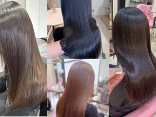 セミロング リルフェアリー 磐田店のヘアスタイル