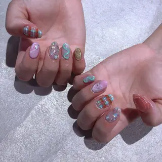 ネイル Nes.Nail所属・Miyagi Asamiのネイルデザイン