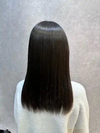 ロング 🔸縮毛矯正/髪質 改善カラー石崎🔸のヘアスタイル