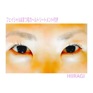マツエク・マツパ 美容室 HIIRAGIのマツエク・マツパデザイン
