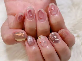ネイル Re Pearl～コーディネートサロン～ 市駅前店所属・NARUMI HYODOのネイルデザイン