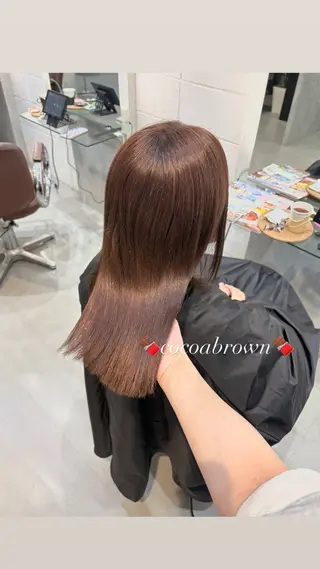 セミロング chic  有山 美瑠のヘアスタイル