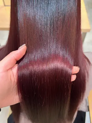 ロング カラー mahiro/暖色 カラー/カットモデルのヘアスタイル