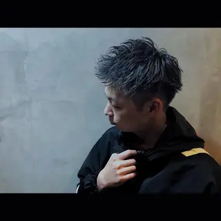 ショート パーマ ラフィスヘアー所属・熊本メンズ 特化美容師林卓真のヘアスタイル