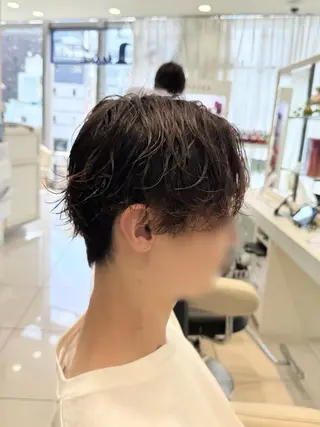 パーマ メンズ 【𝐀𝐬𝐡-池袋 】ひな 🎀💭のヘアスタイル