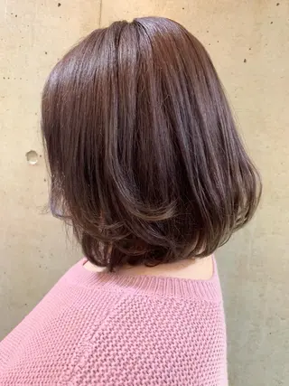 ミディアム 近 紗理奈のヘアスタイル