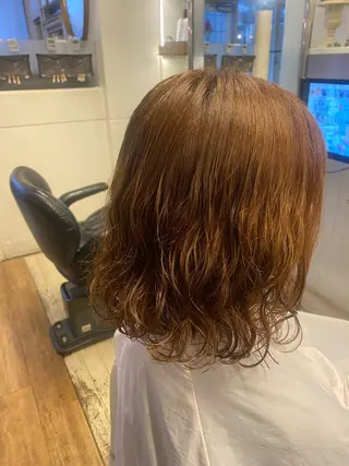 パーマ 只野 智子のヘアスタイル