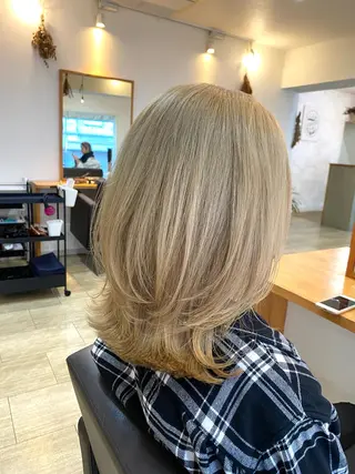 ミディアム CABANON所属・和歌山髪質改善 那須優太のヘアスタイル