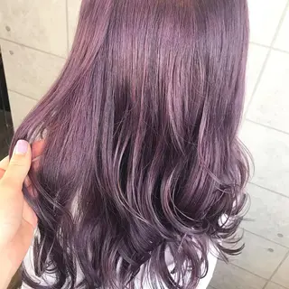 ロング カラー ヘアアレンジ knock【ノック】所属・烏丸韓国ヘア🇰🇷 ayaka🎀のヘアスタイル